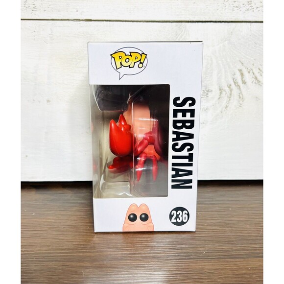 Funko Pop! Disney The Little Mermaid Sebastian #236 Vinyl Figure With Protector - Picture 2 of 6